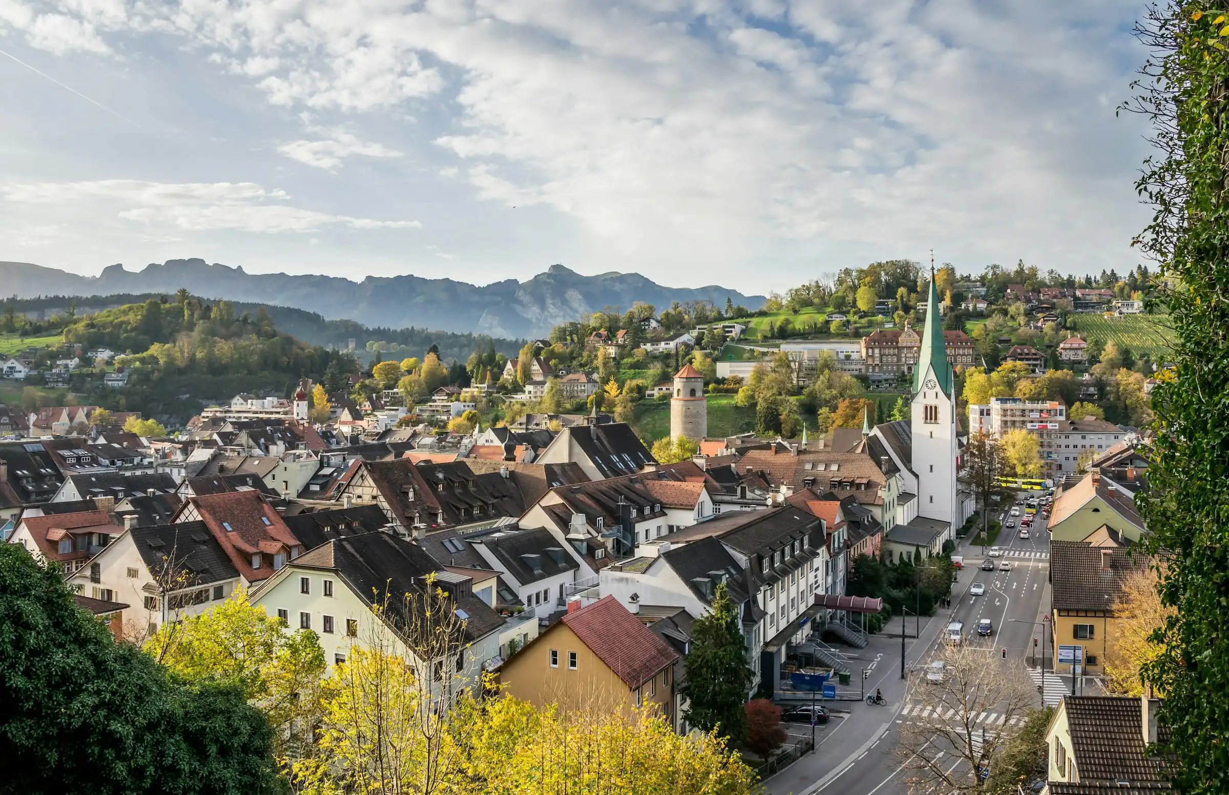 Dächer in Köflach [Entwurf: eigenes Ortsfoto folgt]